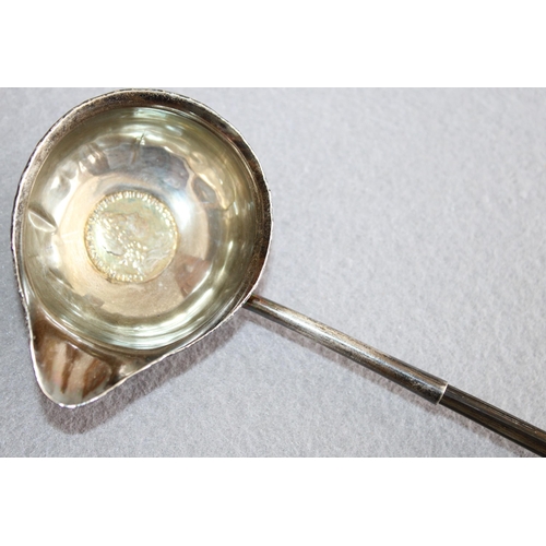 546 - Silver Coin Ladle
Length-33cm