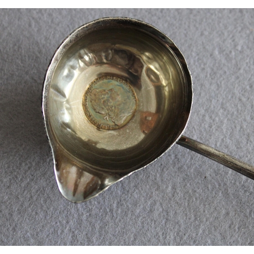 546 - Silver Coin Ladle
Length-33cm