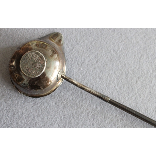 546 - Silver Coin Ladle
Length-33cm