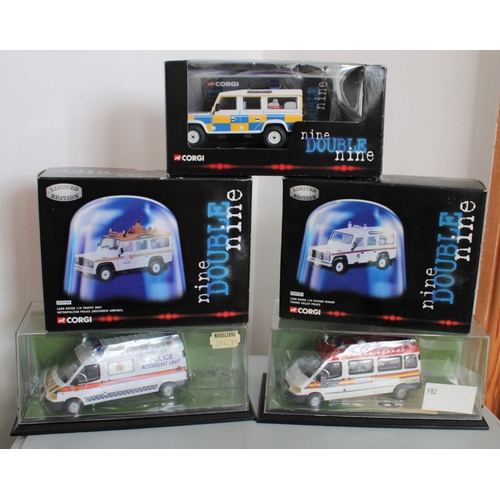 734 - Five Collectable Boxed Corgi & C'SM Cars