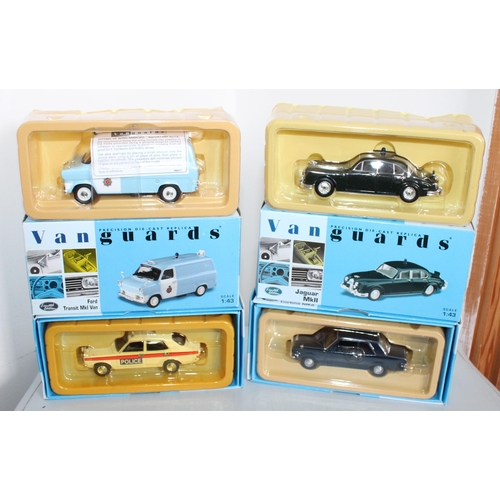 739 - Four Vanguards Collectable Cars