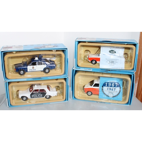 742 - Four Vanguards Collectable Cars