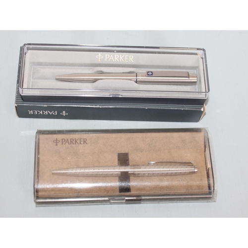 689 - Two Boxed Parker Ball Point Pens (Untested)
All Proceeds Go To Charity