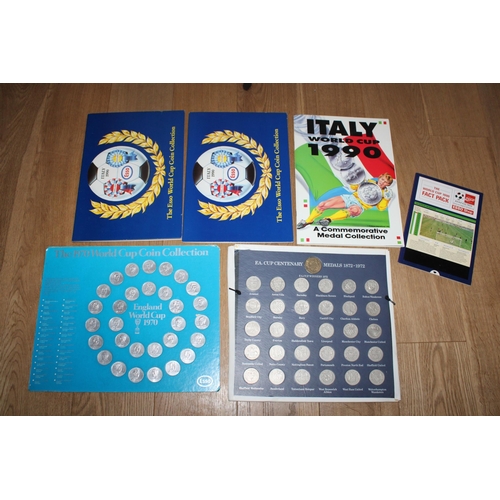 355 - Collectable Coin Collections 
Inc-The Esso World Cup Italy 1990 x2
Italy world Cup 1990 A Commemorat... 