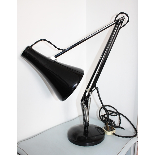 716 - Black Herbert Terry Angle Poise Lamp (Untested)