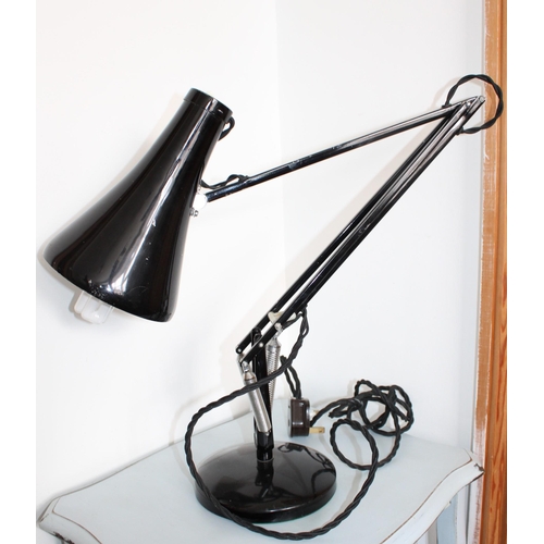 717 - Black Herbert Terry Angle Poise Lamp (Untested)