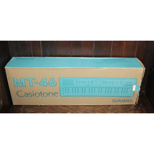 143 - Casio MT-46 CASIOTONE Keyboard Boxed (Untested)
Collection Only