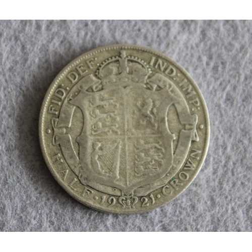 261 - 1921 Half Crown Coin