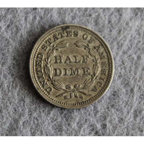 416 - 1853 USA Half Dime