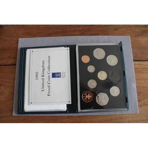 356 - Royal Mint 1992 UK Proof Coin Collection