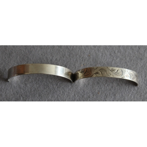 564 - Ladies Silver Hallmarked Bangle