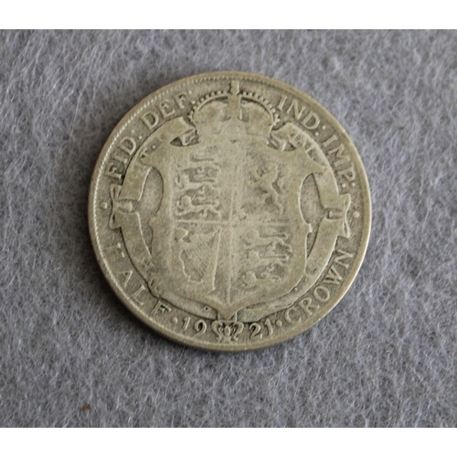 289 - 1921 Half Crown Coin