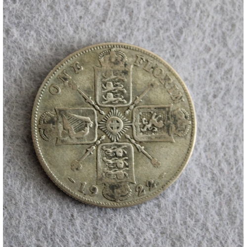 304 - 1922 One Florin Coin