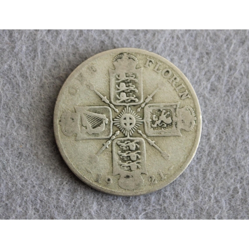 308 - 1921 One Florin Coin