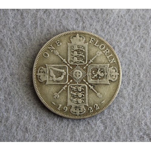 309 - 1922 One Florin Coin