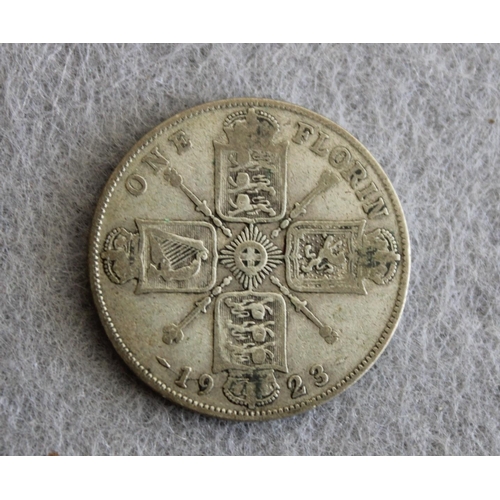 311 - 1923 One Florin Coin