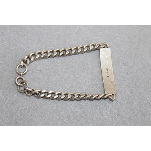 567 - Silver Hallmarked Identity Bracelet
All Proceeds Go To Charity
Weight-23.49g