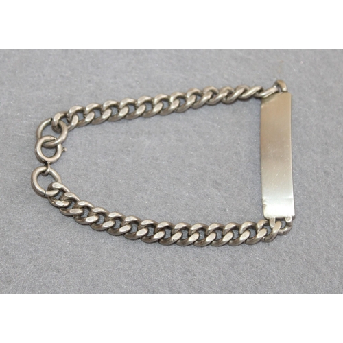 567 - Silver Hallmarked Identity Bracelet
All Proceeds Go To Charity
Weight-23.49g