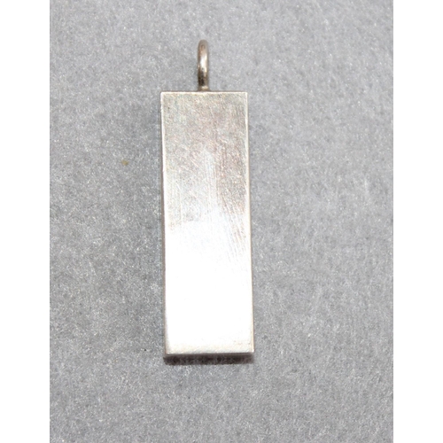 568 - Silver Hallmarked 1 Ounce Ingot Bar (31.64gms)
All Proceeds Go To Charity