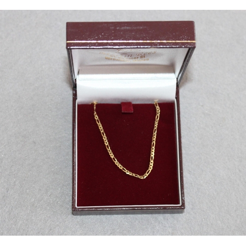 648 - Gold Stamped 375 Necklace Boxed
18inch
3.67gms
All Proceeds Go To Charity