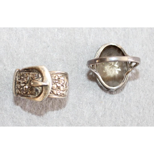 572 - Two Silver Marked Rings
Size -O
Size-R
All Proceeds Go To Charity