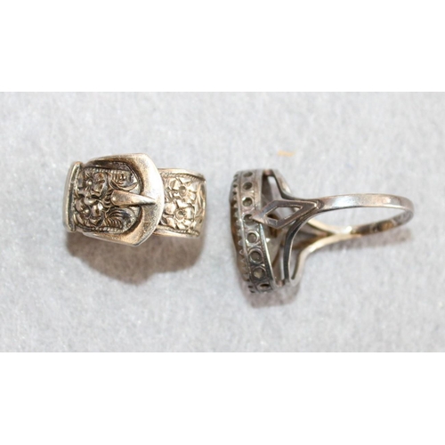 572 - Two Silver Marked Rings
Size -O
Size-R
All Proceeds Go To Charity