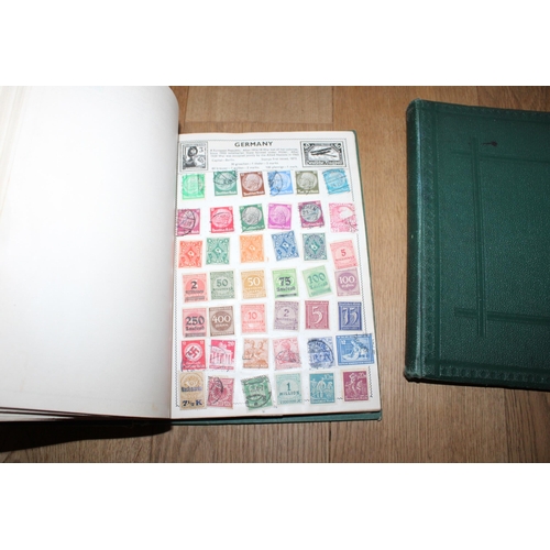 695 - Two Albums Containing Worldwide Stamps