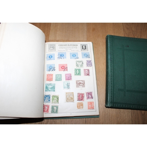 695 - Two Albums Containing Worldwide Stamps