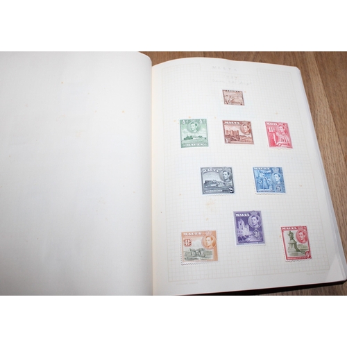 696 - Worldwide Stamp Album Containing Mainly Unfranked Stamps