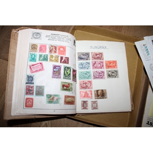 698 - Stamp Album & First Day Cover Stamps