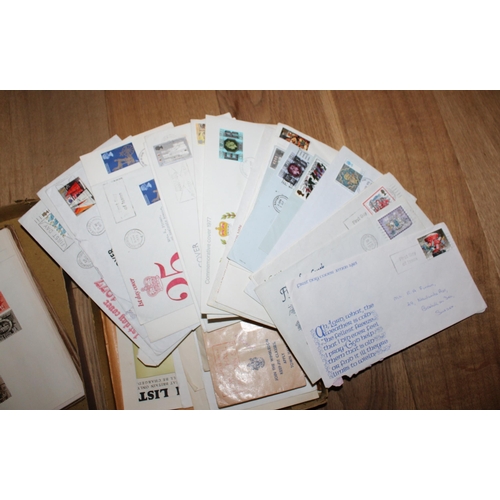 698 - Stamp Album & First Day Cover Stamps