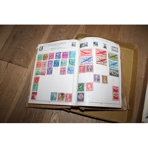 698 - Stamp Album & First Day Cover Stamps