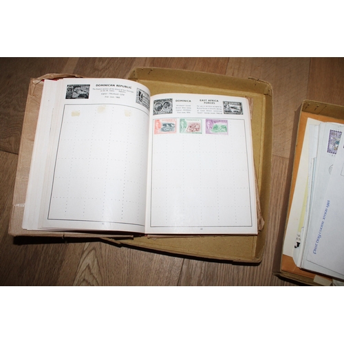 698 - Stamp Album & First Day Cover Stamps