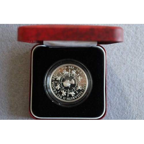 194 - 1993 Coronation Anniversary Silver Proof Coin in Box