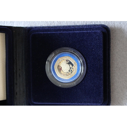 199 - 1982 Silver Proof Piedfort 20p Coin in Case