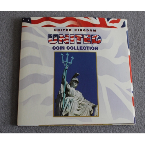 205 - 1997 USA & UK Coin Set in Folder