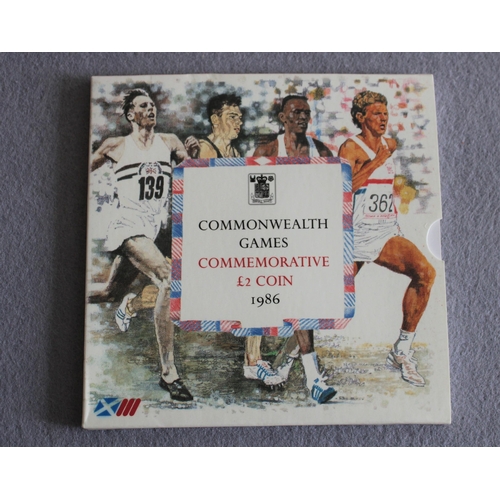 208 - 1986 Commonwealth Games £2 Coin Pack