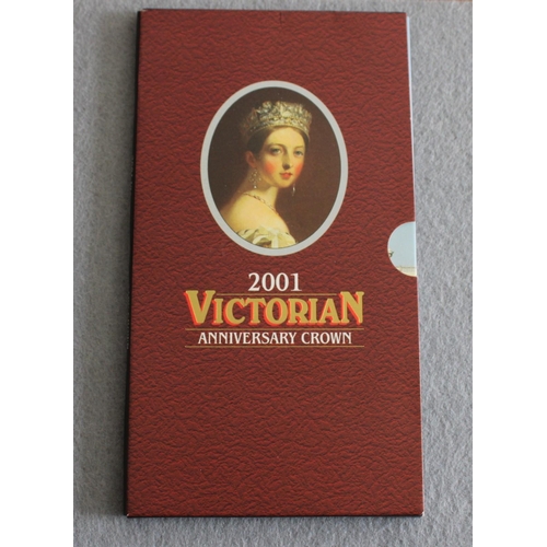 210 - 2001 Victorian £5 Crown Pack