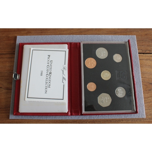 217 - 1988 Royal Mint Coin Set in Case