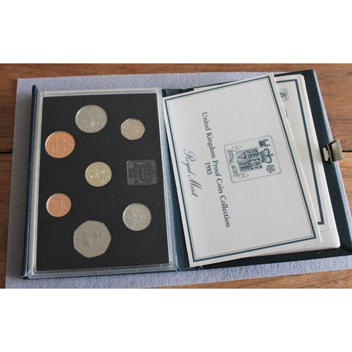 219 - 1985 Royal Mint Coin Set in Case