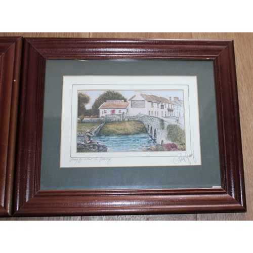 149 - Pair Of Irish Themed Water Colour Paintings 
By Philip Grady
Frame Size- 11 x 9 Inch