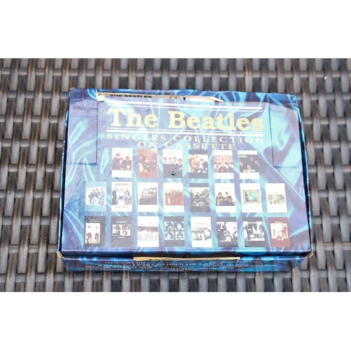 714 - Complete Collection The Beatles Singles On Cassettes (22 In Total)