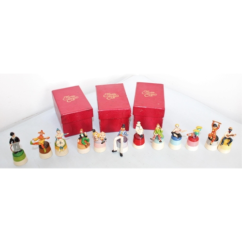 36 - 12 Collectable Themed Thimbles