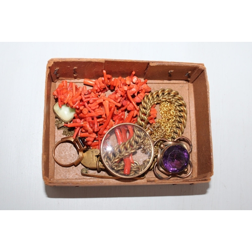 492 - Box Of House Clearance Jewellery