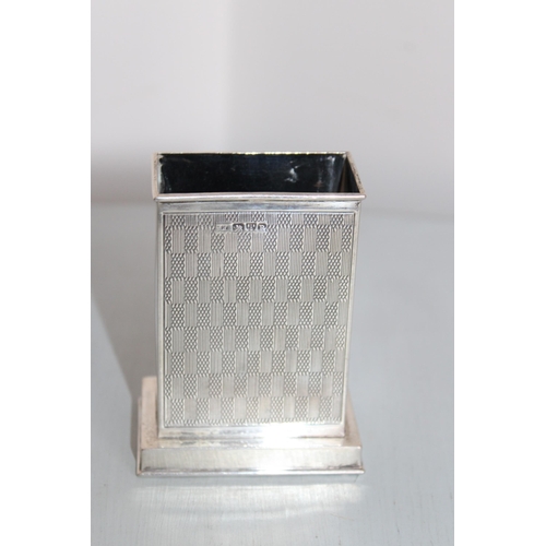 597 - Silver Hallmarked Matchbox Holder