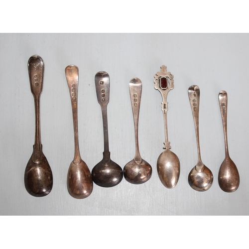 603 - Seven x Silver Hallmarked Spoons