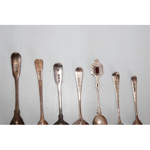 603 - Seven x Silver Hallmarked Spoons