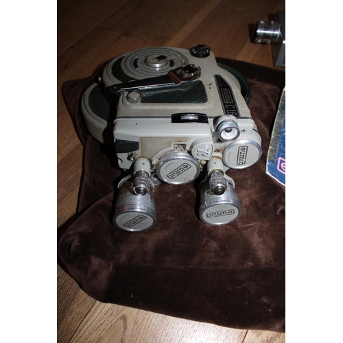 99 - Quantity Of Four Cameras Including Eumig C16, Bell & Howell 16mm, Bell & Howell Model 252 and Cine K... 
