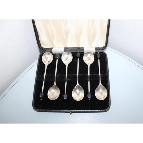 609 - Boxed Set Of EPNS Spoons