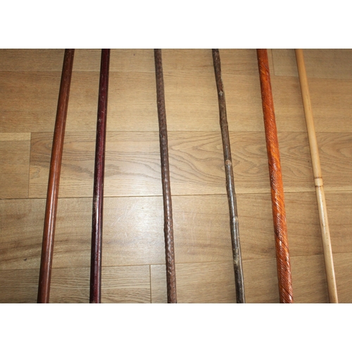 774 - Six Collectable Walking Sticks